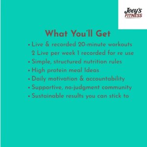 What you get on the fitness shake it off challenge